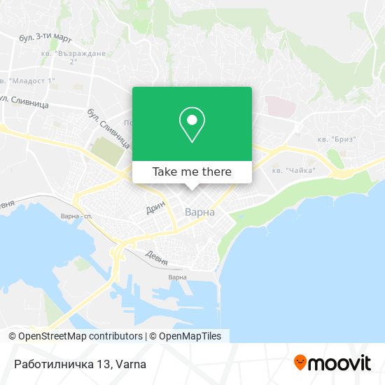 Работилничка 13 map