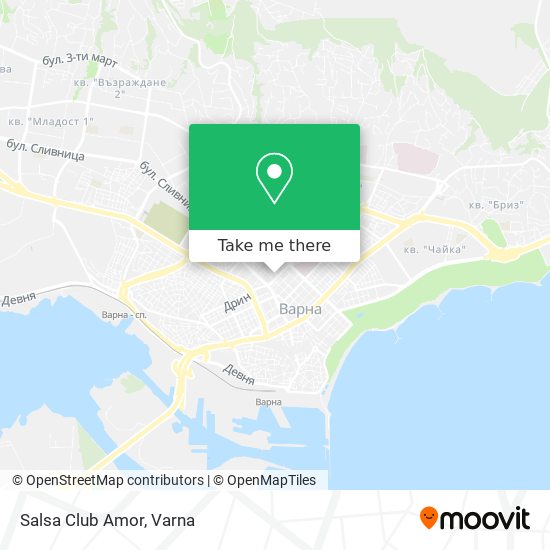 Salsa Club Amor map