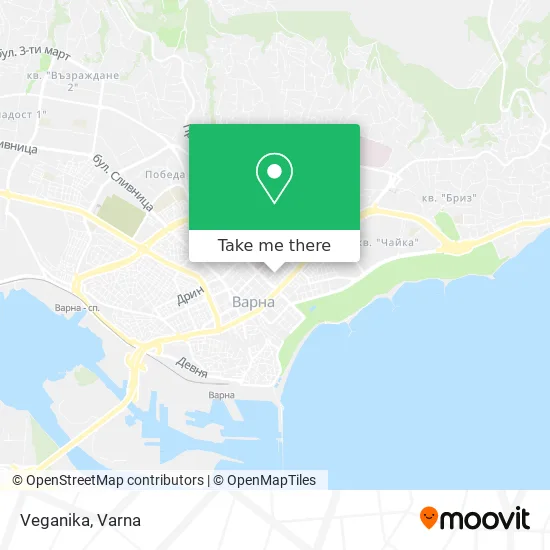 Карта Veganika