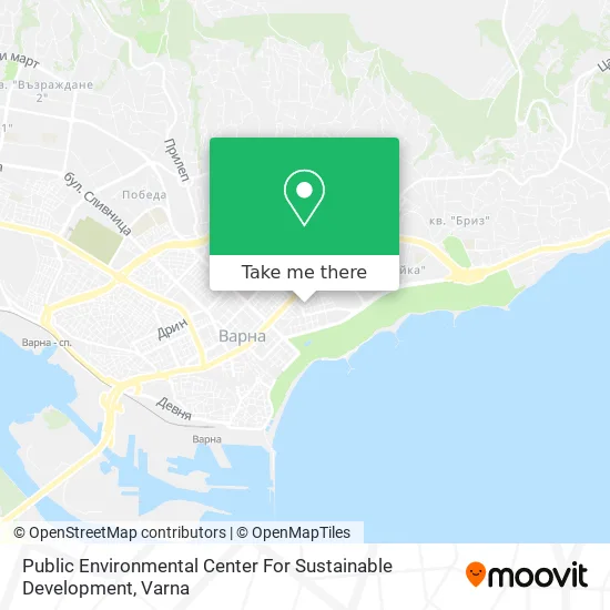 Карта Public Environmental Center For Sustainable Development