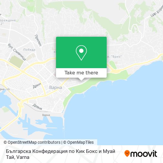 Българска Конфедерация по Кик Бокс и Муай Тай map