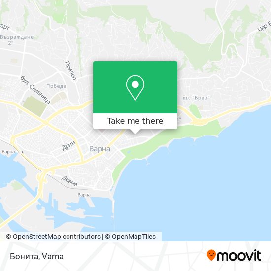Бонита map
