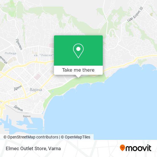 Elmec Outlet Store map