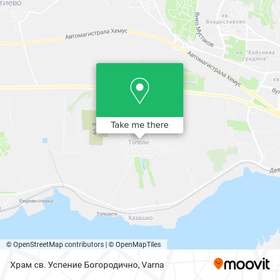 Храм св. Успение Богородично map