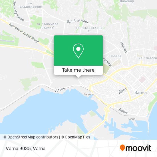 Varna:9035 map