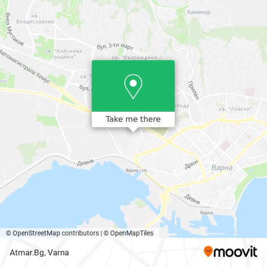 Atmar.Bg map