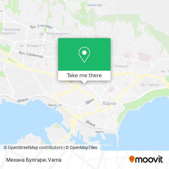 Механа Булгари map