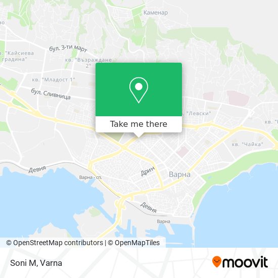 Soni M map