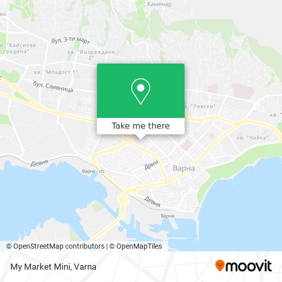 My Market Mini map