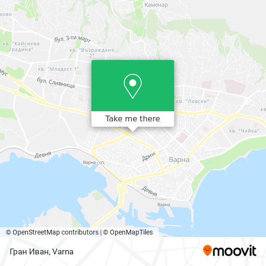Гран Иван map