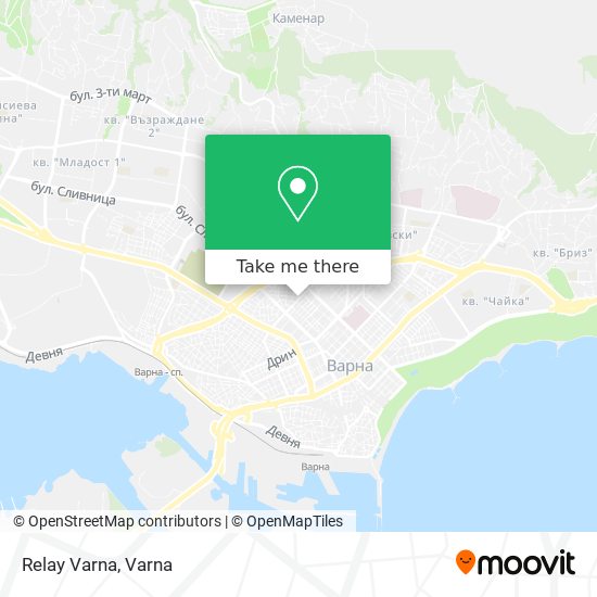 Relay Varna map