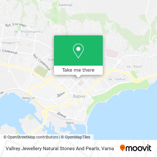 Vallrey Jewellery Natural Stones And Pearls map