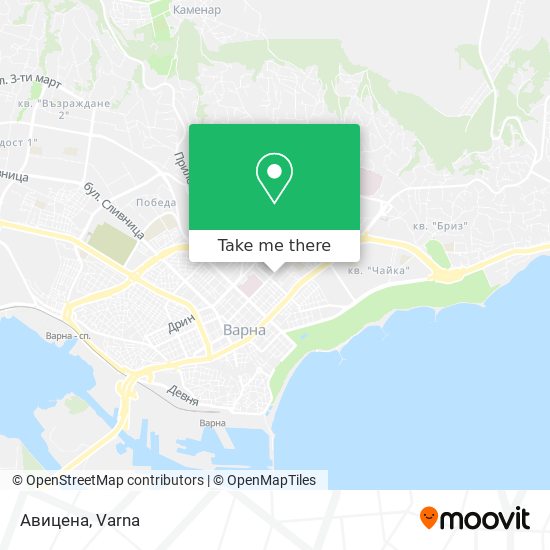 Авицена map