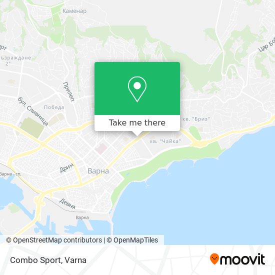 Combo Sport map