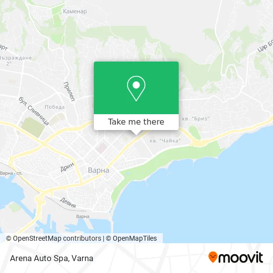 Карта Arena Auto Spa