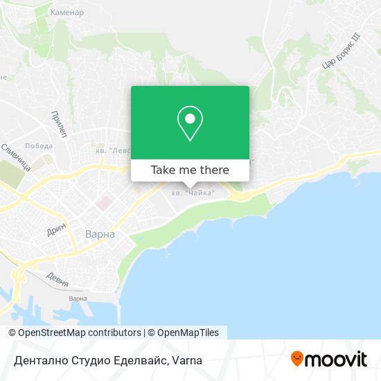 Дентално Студио Еделвайс map