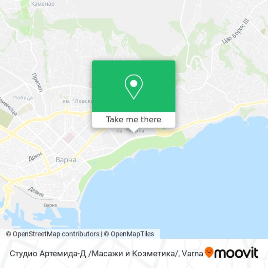 Студио Артемида-Д /Масажи и Козметика/ map