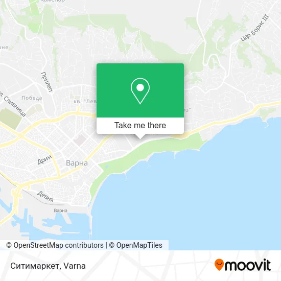 Карта Ситимаркет