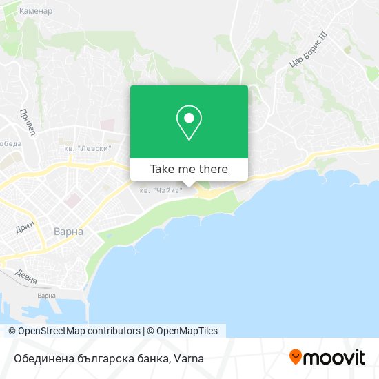 Карта Обединена българска банка