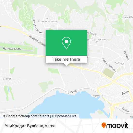 Карта УниКредит Булбанк