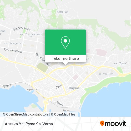 Аптека Ул. Ружа 9а map