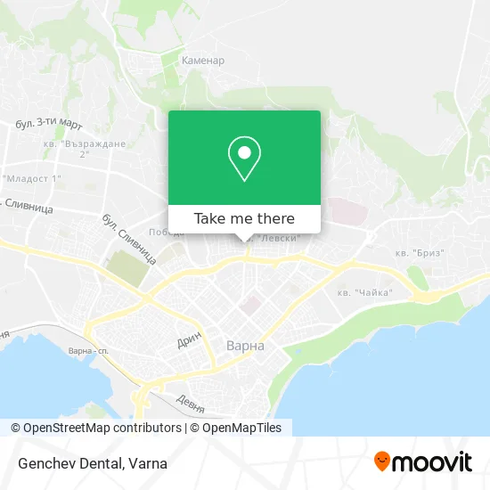 Карта Genchev Dental