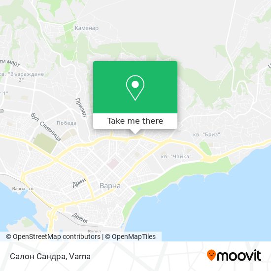 Салон Сандра map