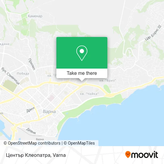 Карта Център Клеопатра