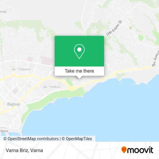 Карта Varna Briz