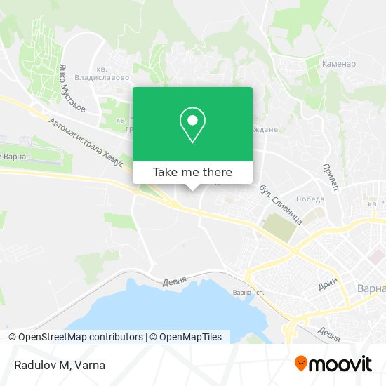 Radulov M map