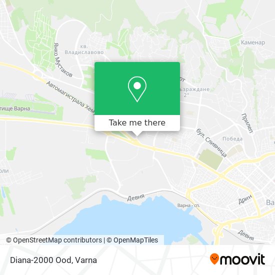 Diana-2000 Ood map