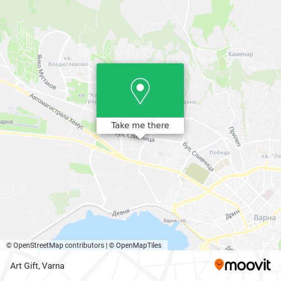 Art Gift map