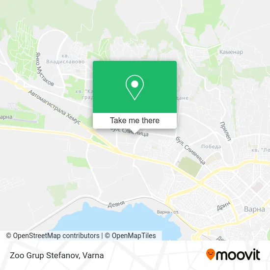 Карта Zoo Grup Stefanov