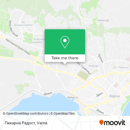 Пекарна Радост map