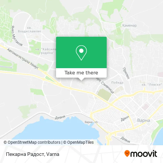 Пекарна Радост map