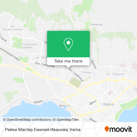 Рейки Мастер Емилия Иванова map