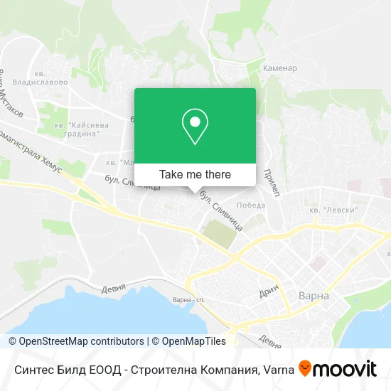 Карта Синтес Билд ЕООД - Строителна Компания