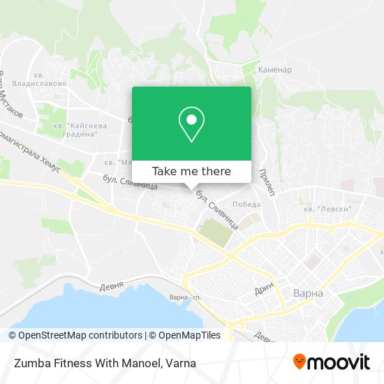Zumba Fitness With Manoel map