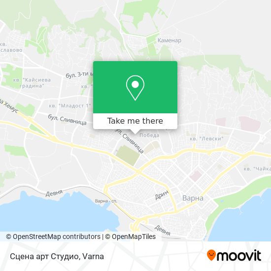 Карта Сцена арт Студио