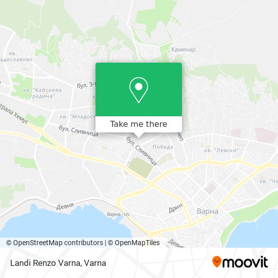 Landi Renzo Varna map