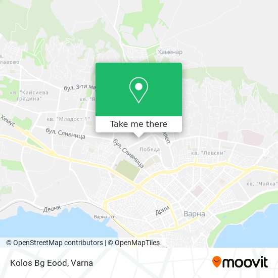Kolos Bg Eood map