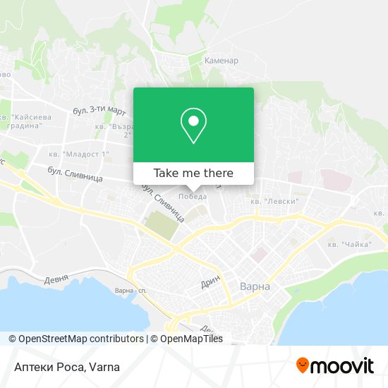 Аптеки Роса map
