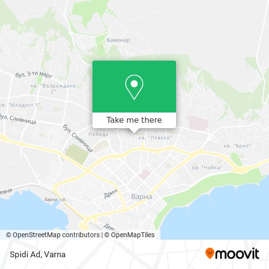 Spidi Ad map