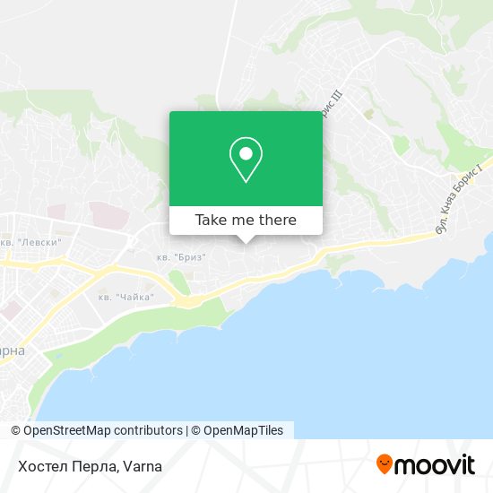 Хостел Перла map