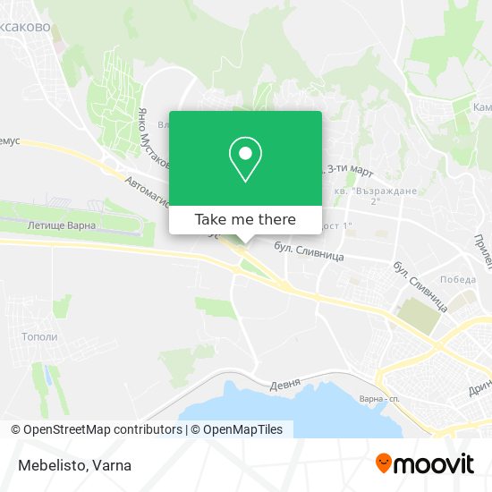 Mebelisto map
