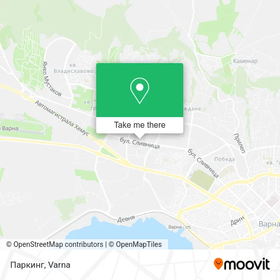 Карта Паркинг