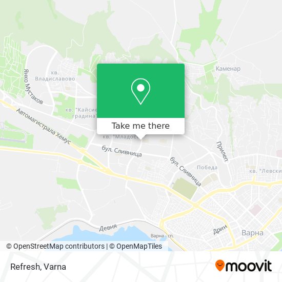 Refresh map