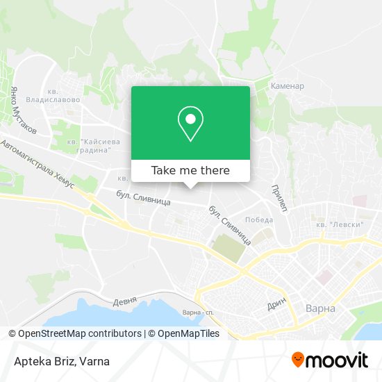 Apteka Briz map