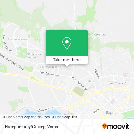 Интернет клуб Хакер map