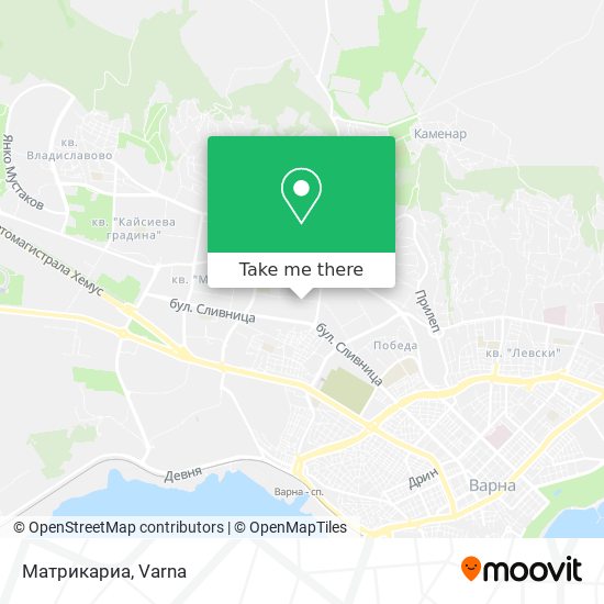 Матрикариа map